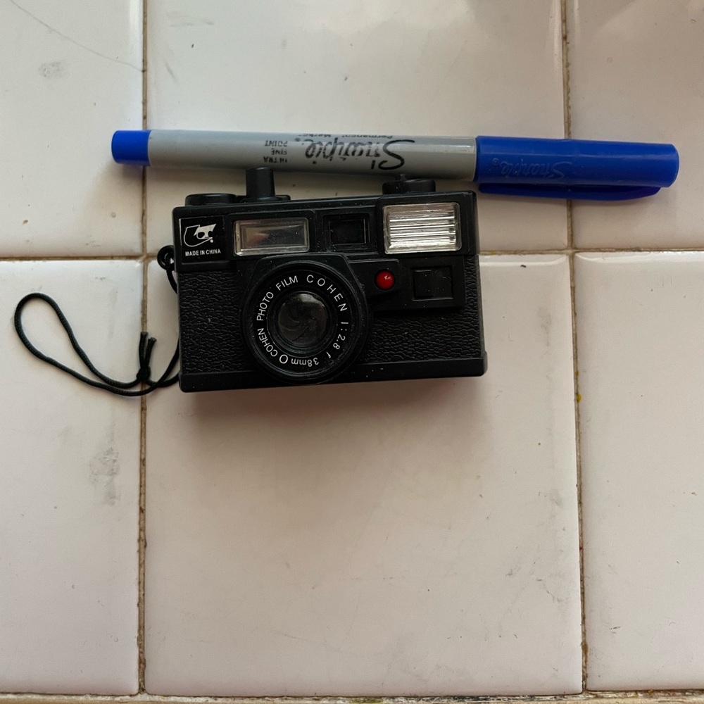 Vintage prank camera film mini